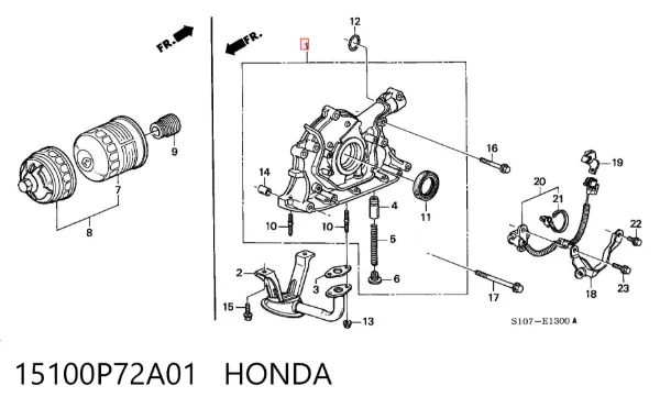 Bomba De Aceite Honda Civic V