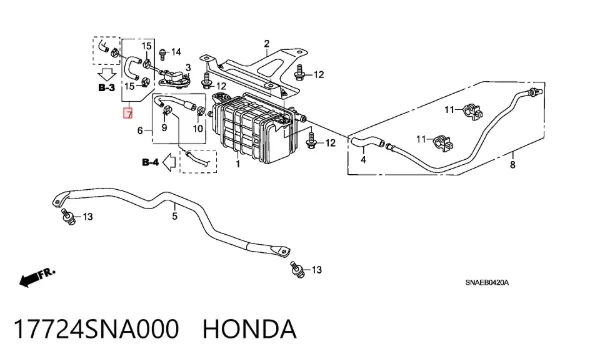  17724SNA000 Honda