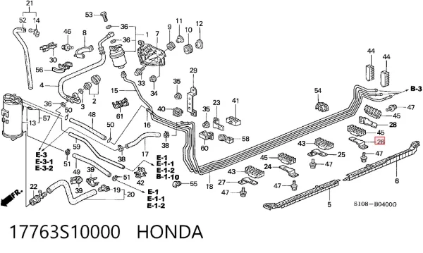  17763S10000 Honda