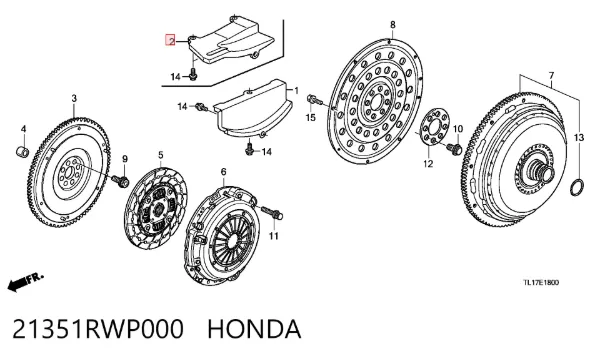  21351RWP000 Honda