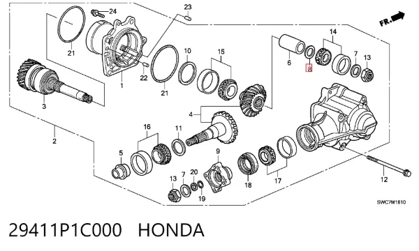  29411P1C000 Honda