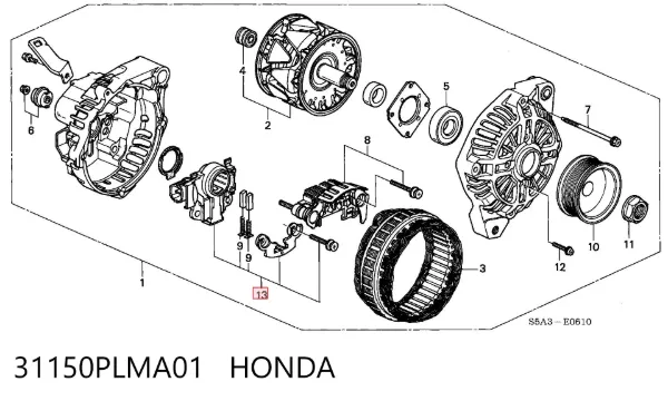  31150PLMA01 Honda