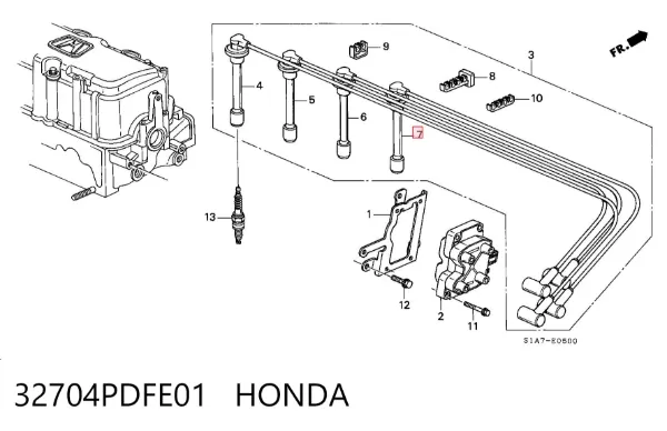  32704PDFE01 Honda