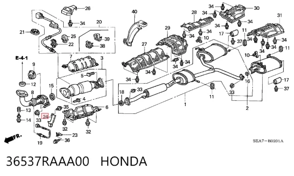  36537RAAA00 Honda