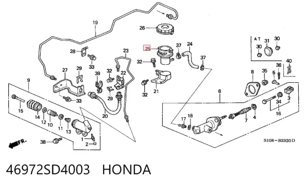  46972SD4003 Honda