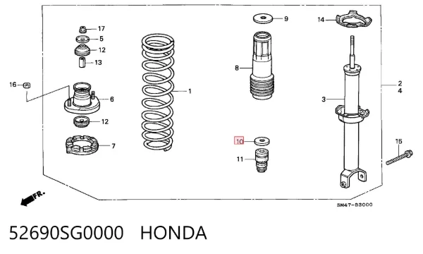  52690SG0000 Honda