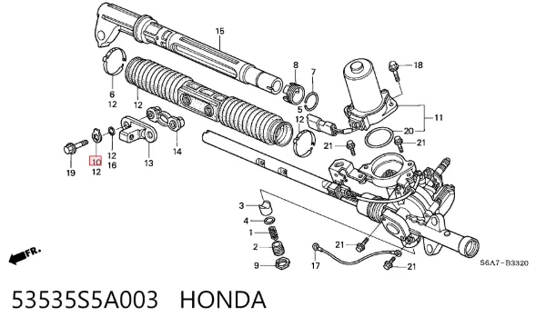  53535S5A003 Honda