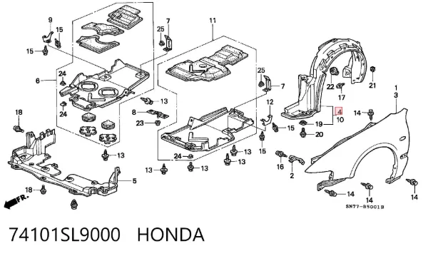 Paso rueda Honda Accord V