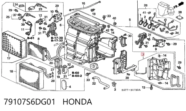  79107S6DG01 Honda
