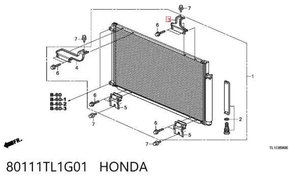  80111TL1G01 Honda