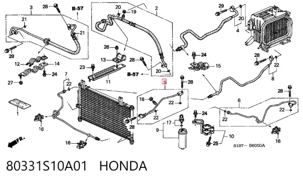  80331S10A01 Honda