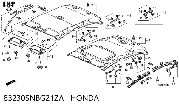 Parasol Honda Civic VIII