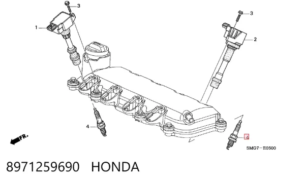 Bujía 8971259690 Honda