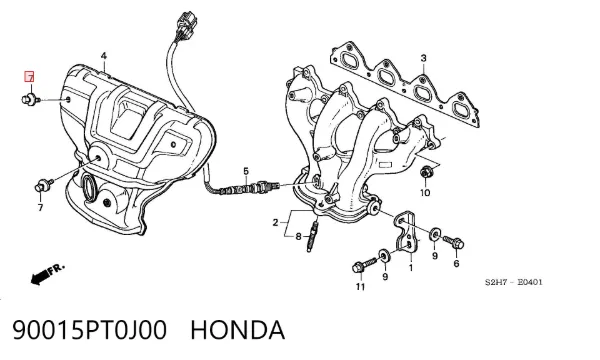  90015PT0J00 Honda
