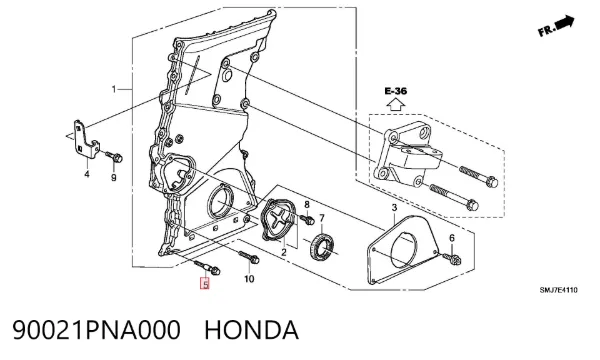  90021PNA000 Honda