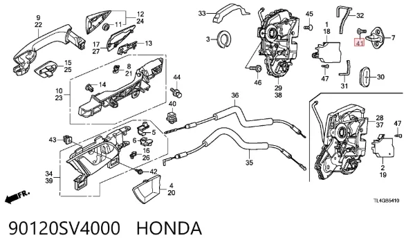  90120SV4000 Honda