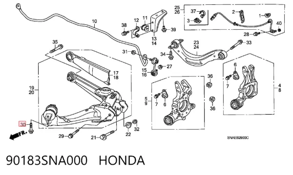  90183SNA000 Honda