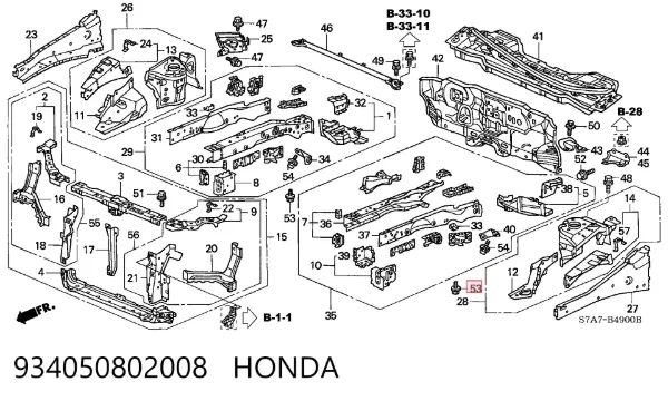  934050802008 Honda