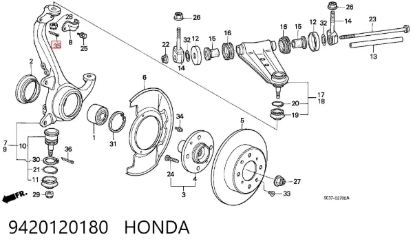  9420120180 Honda