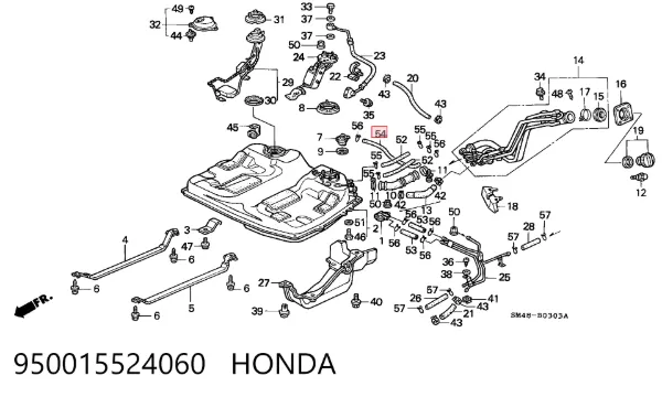  950015524060 Honda