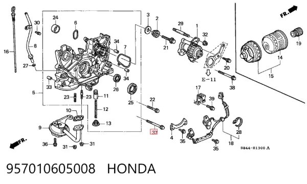  957010605008 Honda