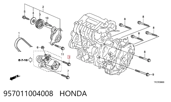  957011004008 Honda