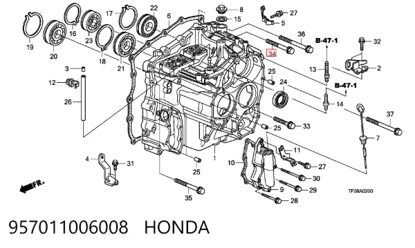  957011006008 Honda