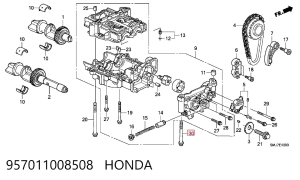  957011008508 Honda