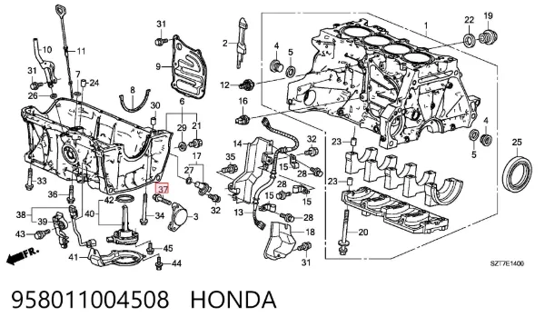  958011004508 Honda