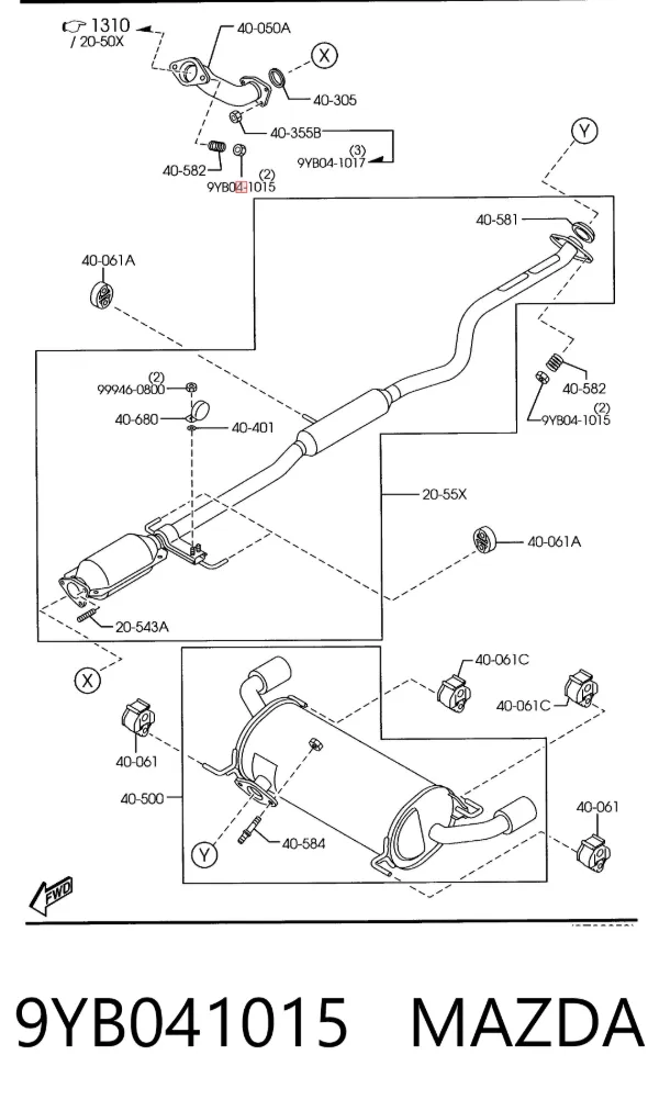  9YB041015 Mazda