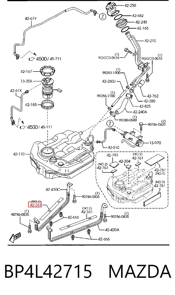  BP4L42715 Mazda