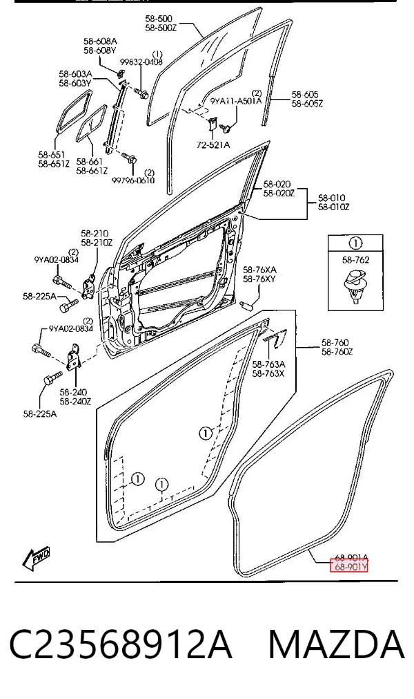  C23568912A Mazda