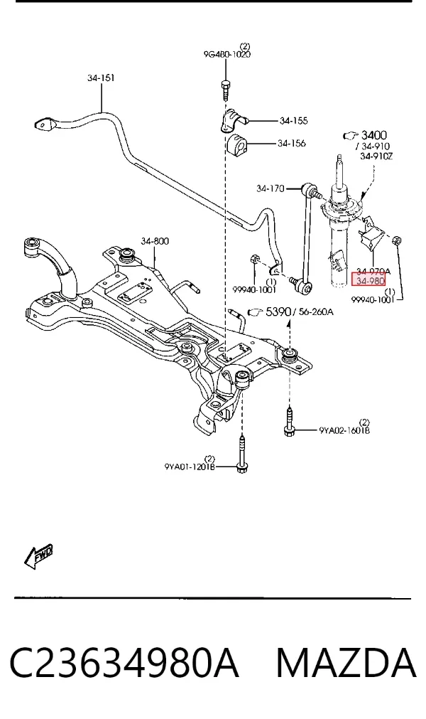  C23634980A Mazda