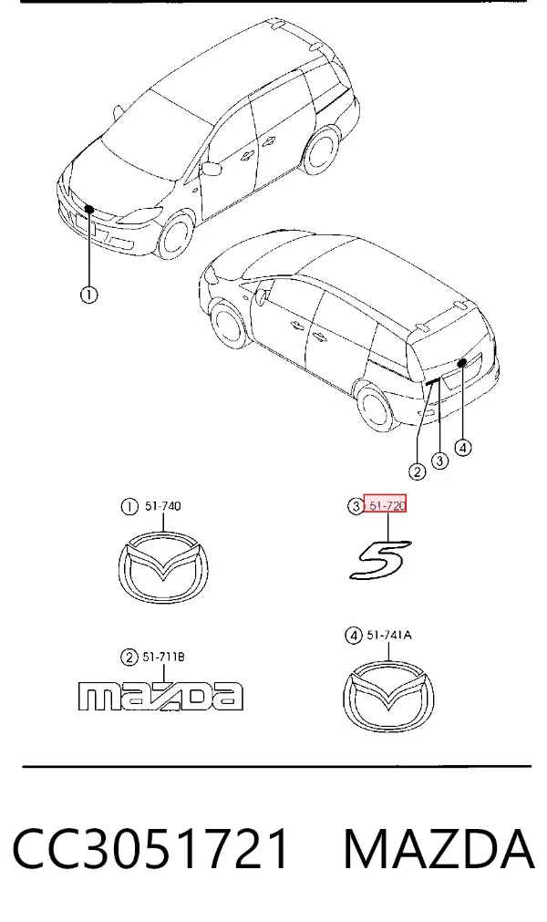  CC3051721 Mazda