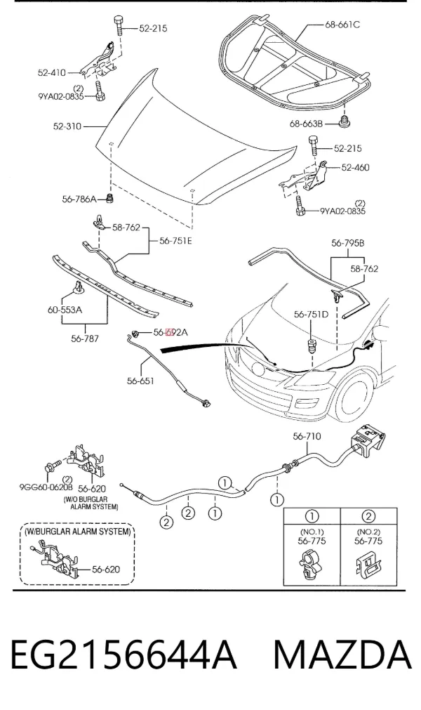  EG2156644A Mazda