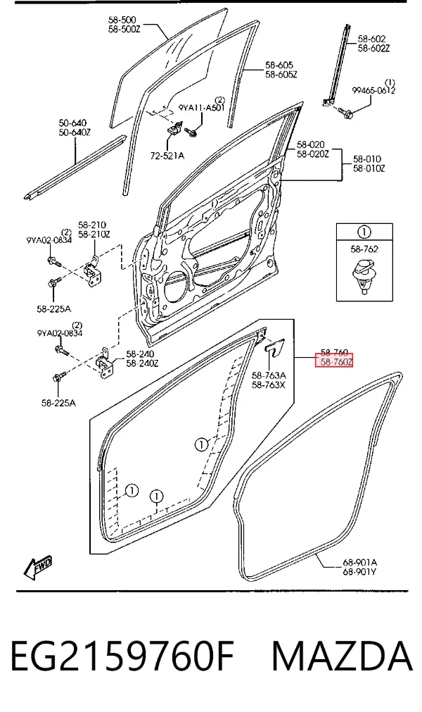  EG2159760F Mazda