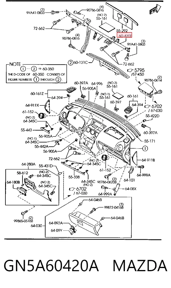 GN5A60420A Mazda