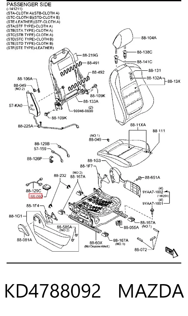  KD4788092 Mazda
