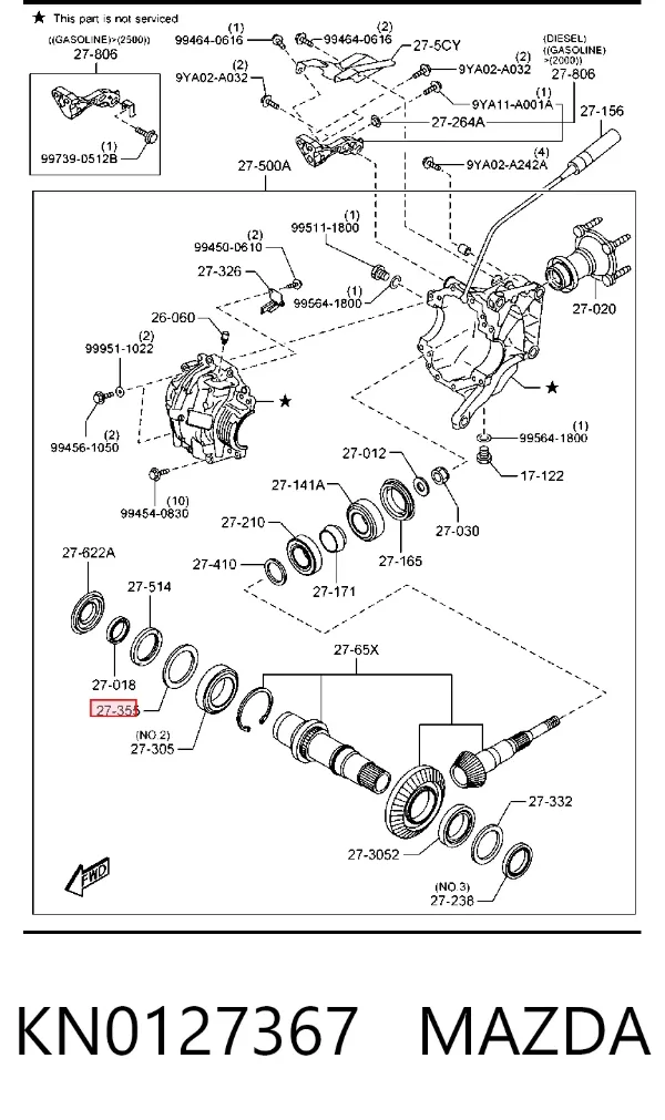  KN0127367 Mazda