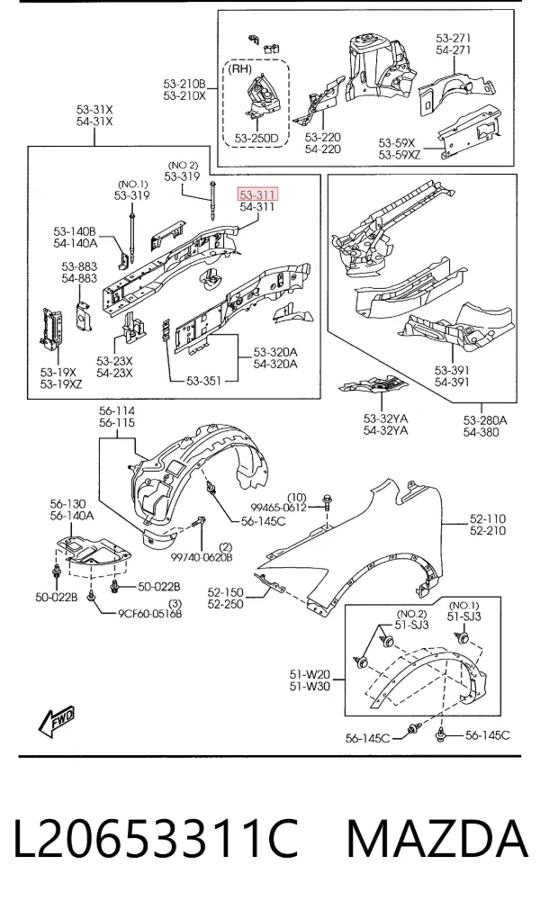  L20653311C Mazda