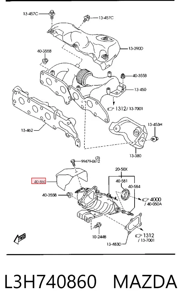 L3H740860 Mazda