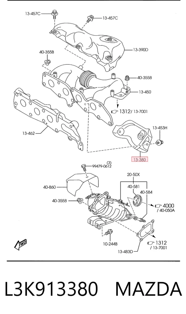  L3K913380 Mazda