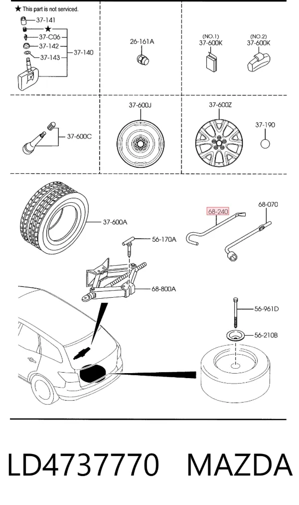  LD4737770 Mazda