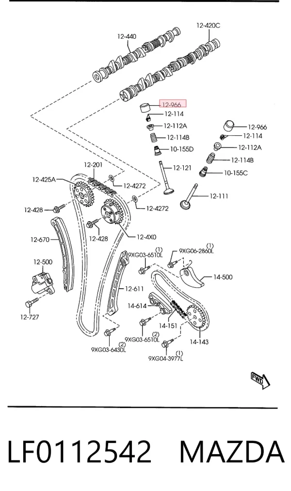  LF0112542 Mazda