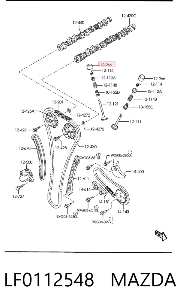  LF0112548 Mazda