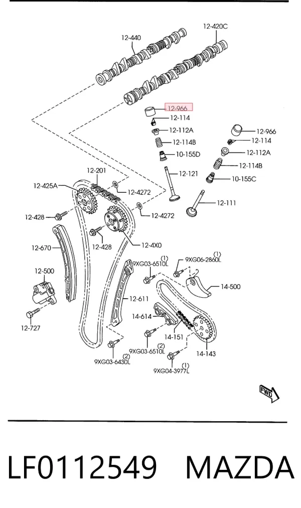  LF0112549 Mazda
