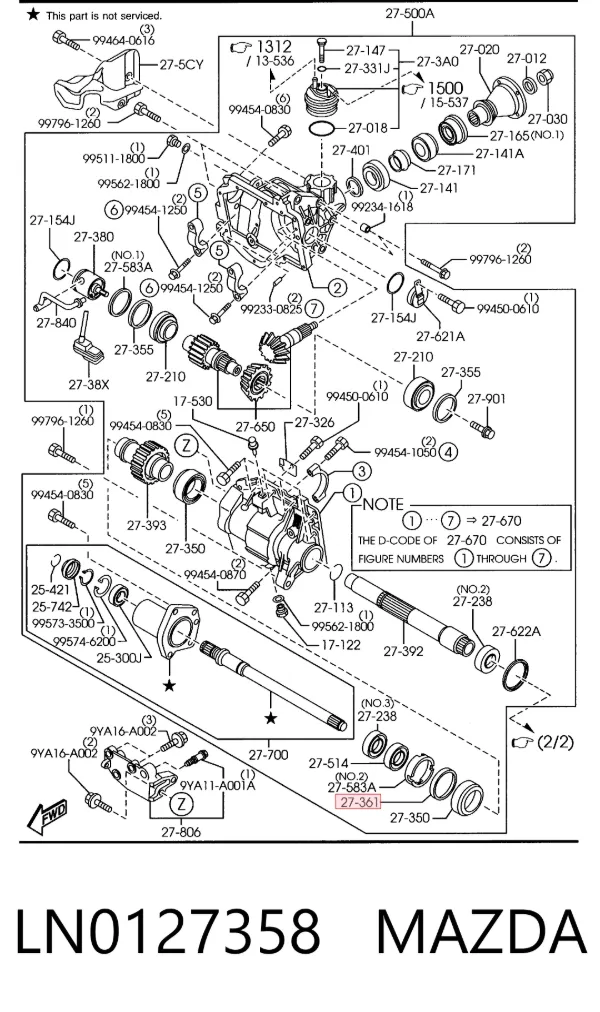  LN0127358 Mazda
