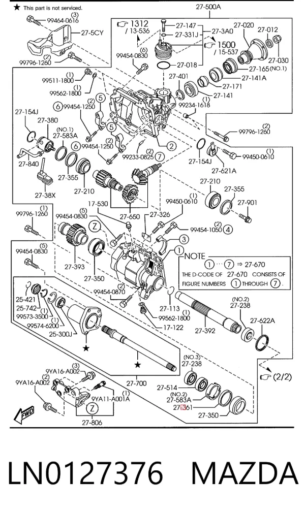  LN0127376 Mazda