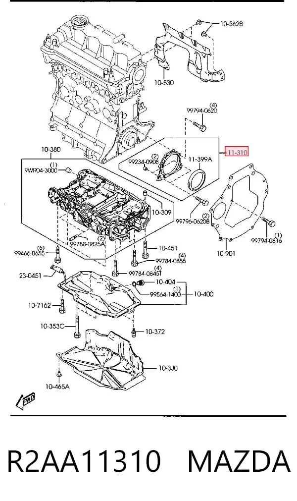  R2AA11310 Mazda