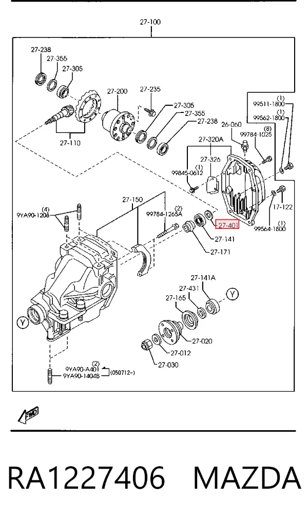  RA1227406 Mazda